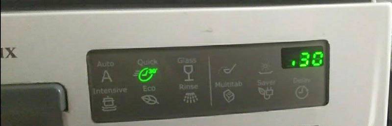 Ошибка i30 посудомоечной машины Electrolux